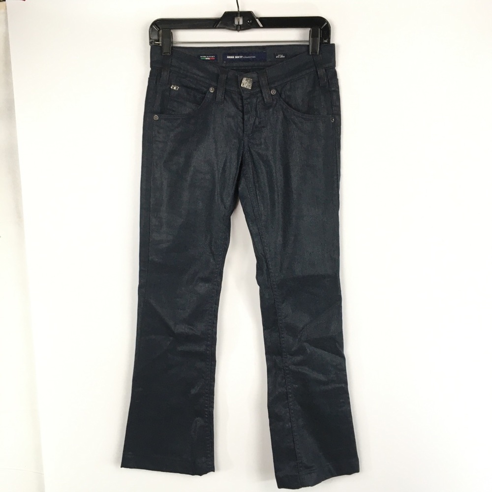 Miss Sixty 24 Stretch Wax Coated BootCut Jeans